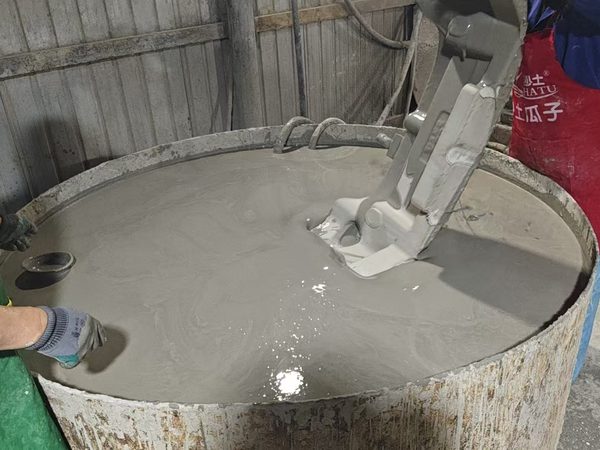Refractory coating and drying 1