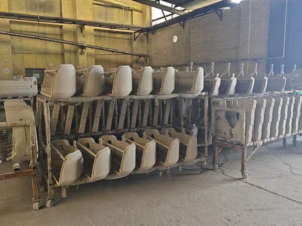 Refractory coating and drying 3