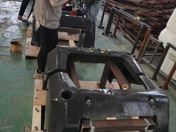 Inspection record being taken after coating